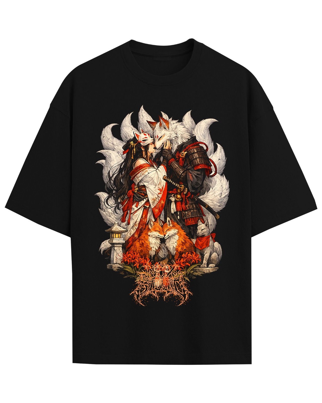 Kitsune Lovers T-Shirt