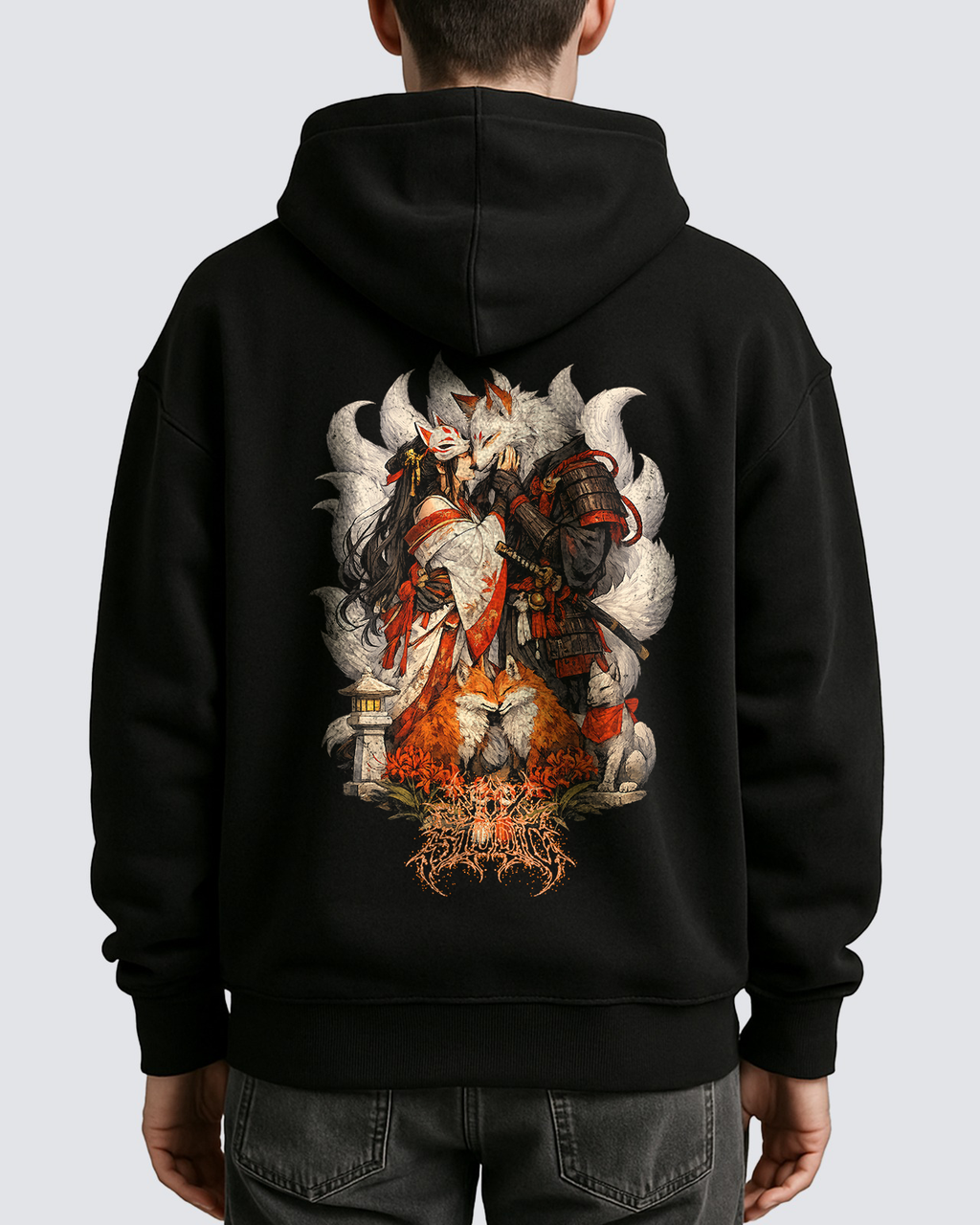Kitsune Lovers Hoodie