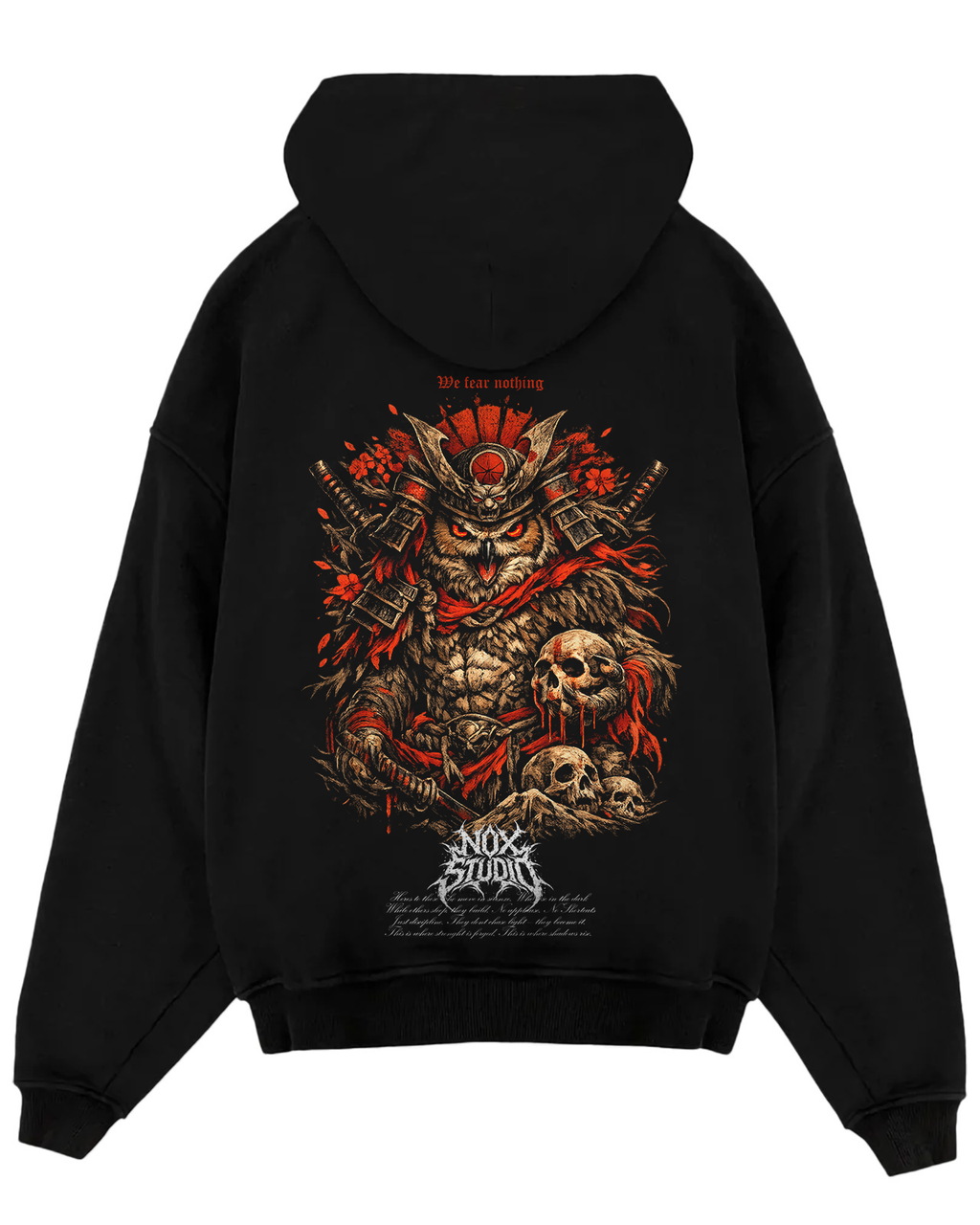 Samurai Owl Hoodie