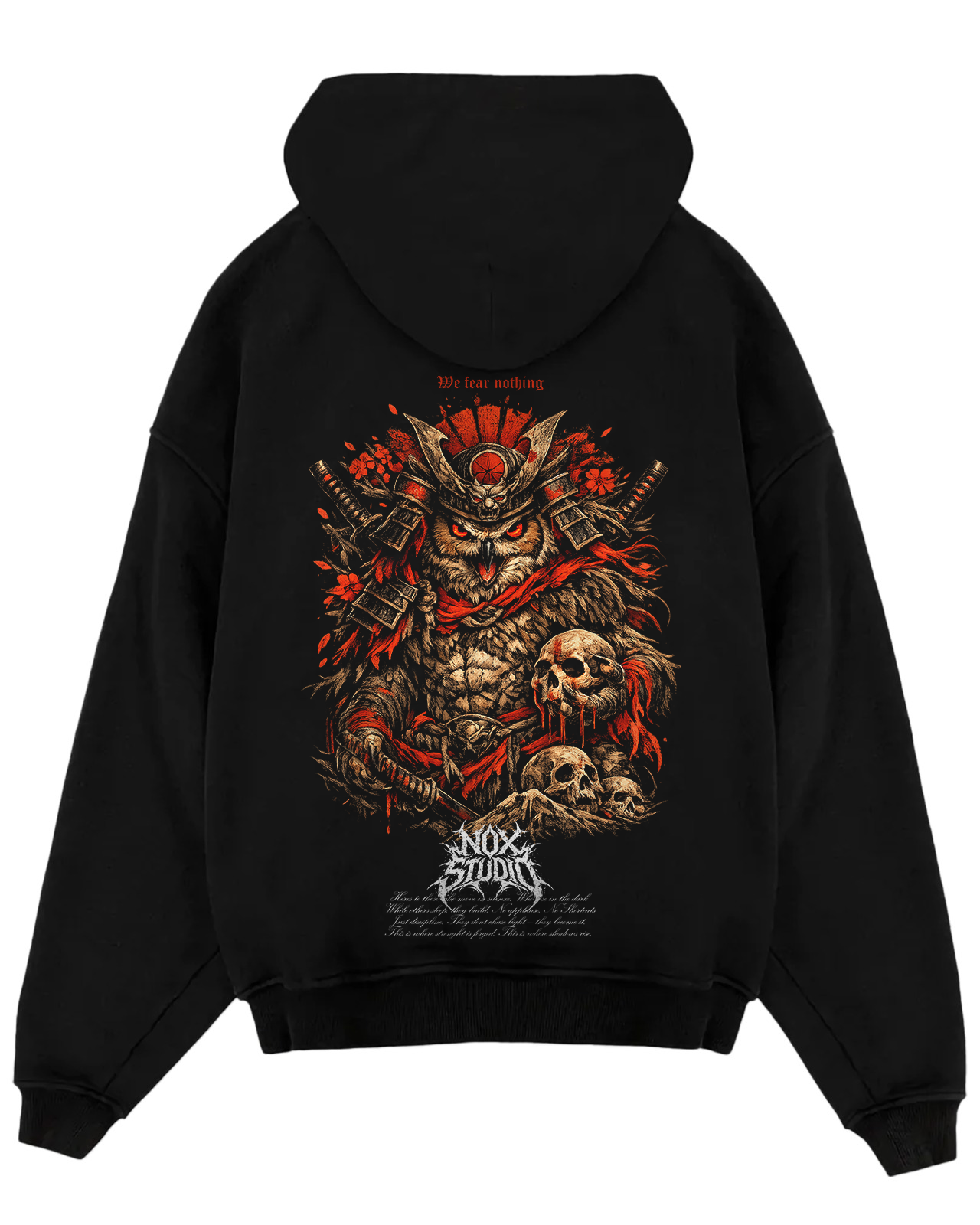 Samurai Owl Hoodie
