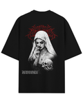Smoking Nun Statue T-Shirt
