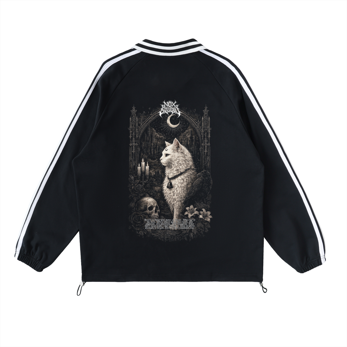 Sweatshirt,Goth,Cat,Originals