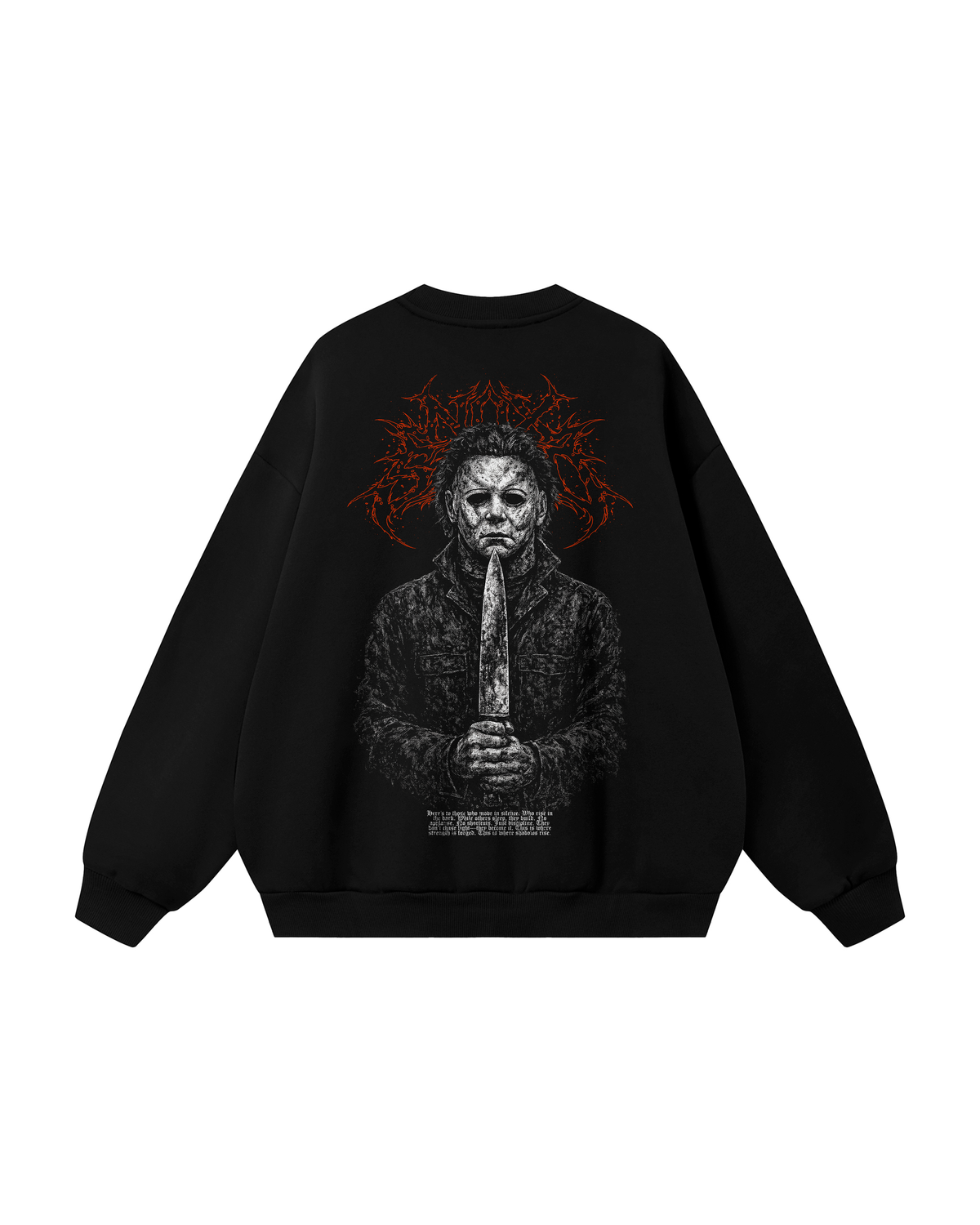 Boxy Michael Myers Sweatshirt
